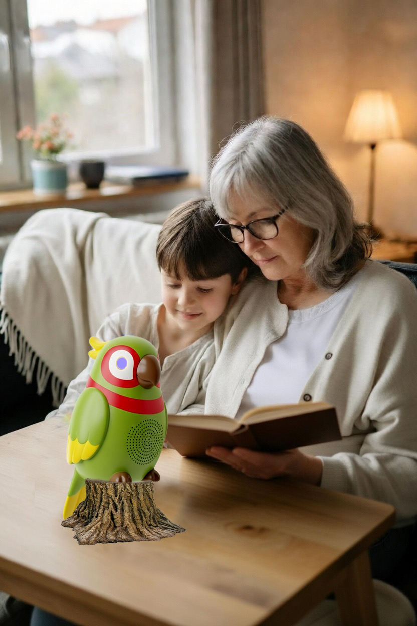 Grandmother with Polly